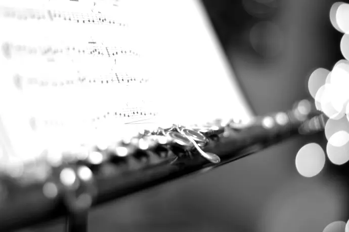 music sheet on stand